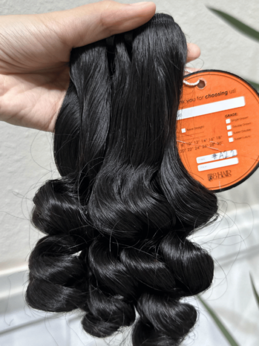 Remy Loose Curly 2 Hair Bundles Natural Black Color 3 600x800 1