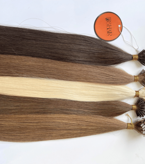 Straight Micro Ring Hair Extensions 5 Color 1