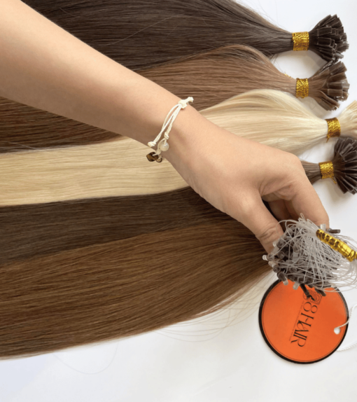 Straight Micro Ring Hair Extensions 5 Color 3