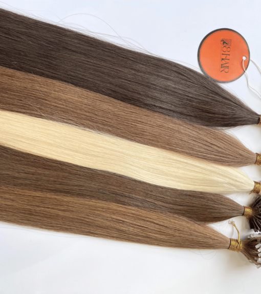 Straight Micro Ring Hair Extensions 5 Color 4