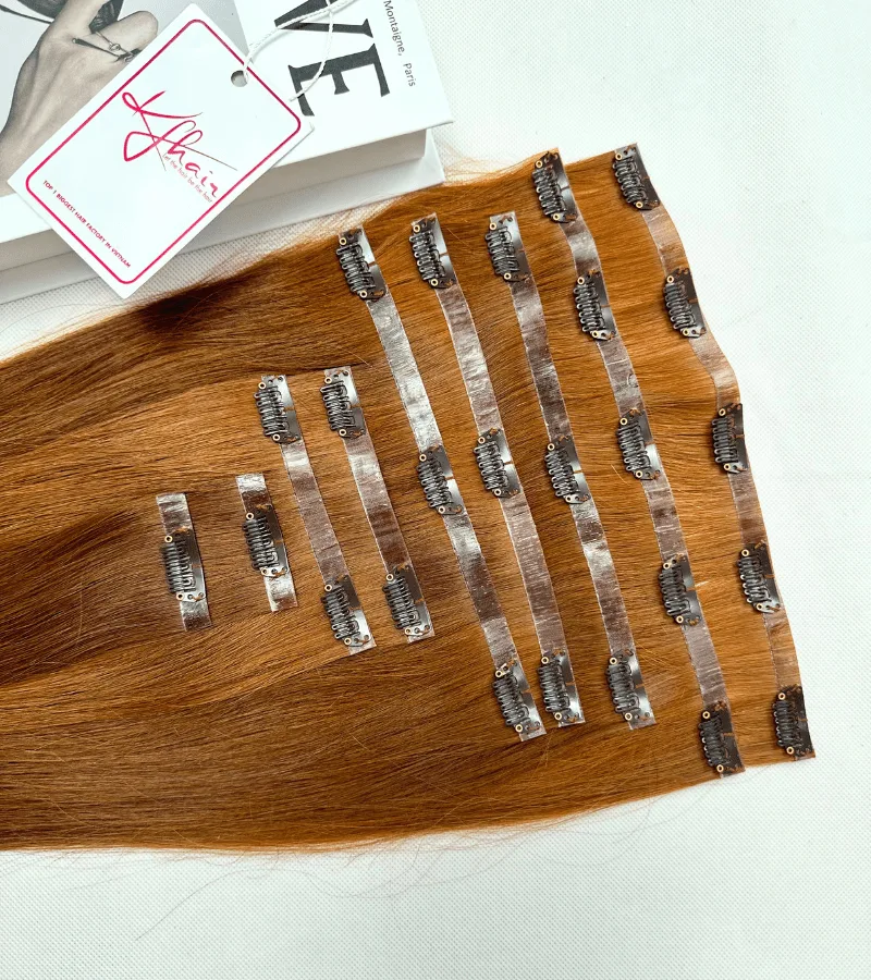 Seamless Clip In Hair Extensions