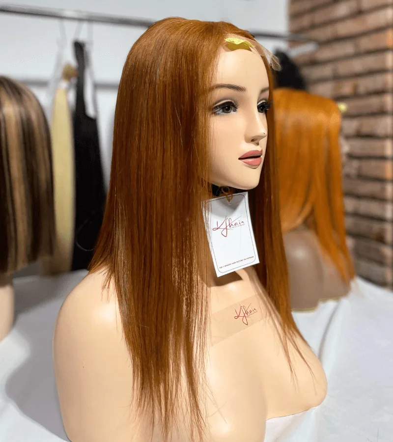 Lace Closure 4x4 inches Bone Straight KF03 Color Wig