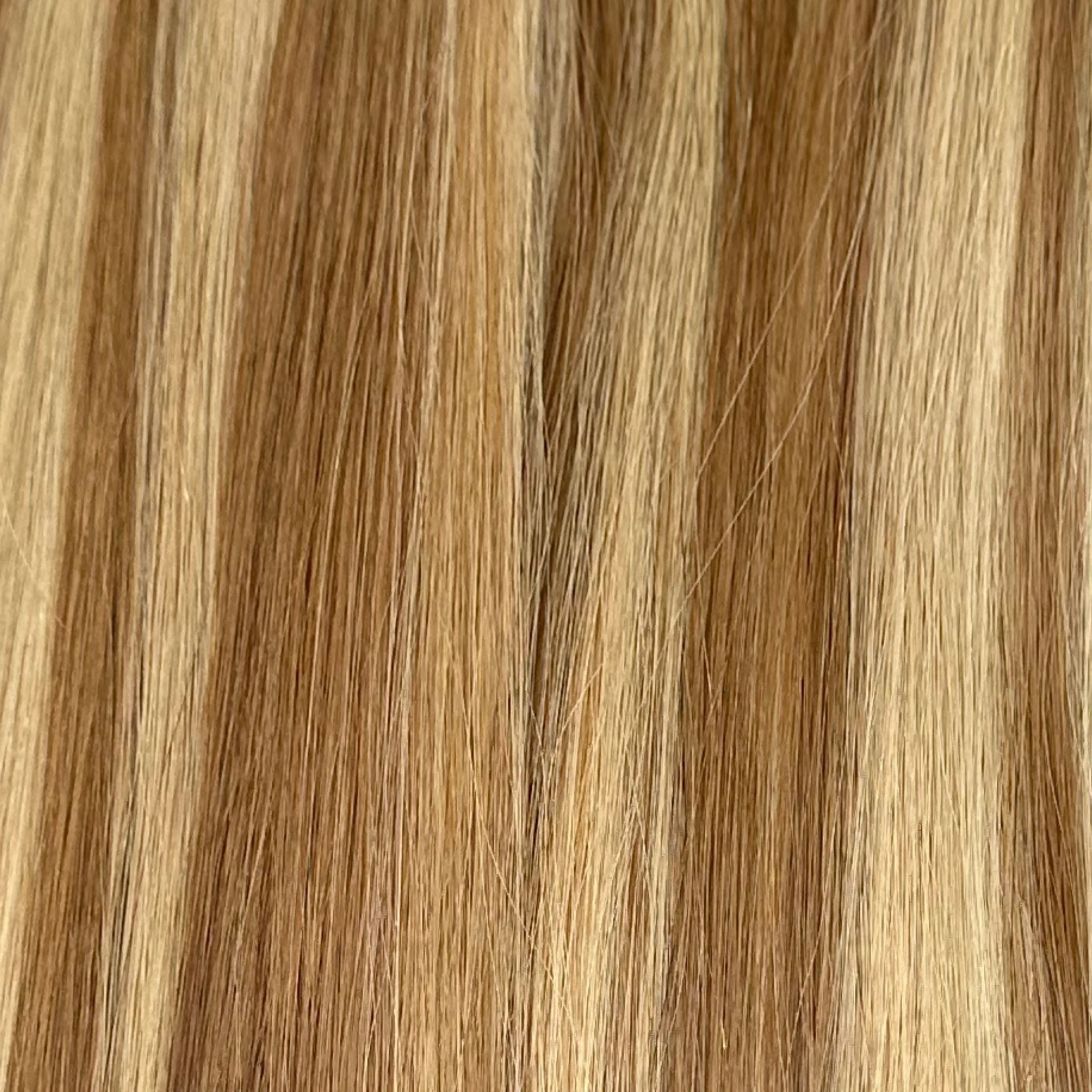 Light Piano Brown Blonde Color Bone Straight Remy Human Hair Weft KF32 - Image 7